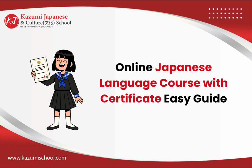 Japanese Language Course with Certificate